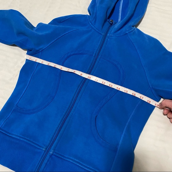 Lululemon Scuba Hoodie *Stretch Beaming Blue size 8 - Picture 14 of 15